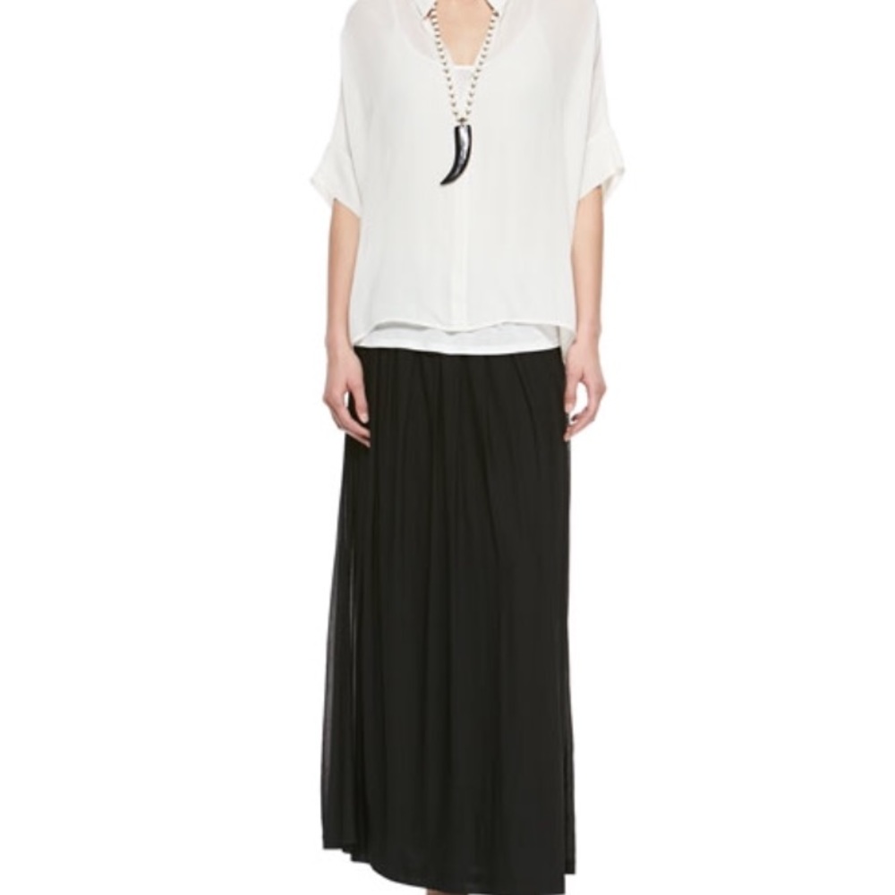 Eileen Fisher silk skirt